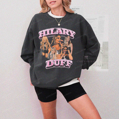 Hilary Duff The Lucky Me Tour 2026 Crewneck