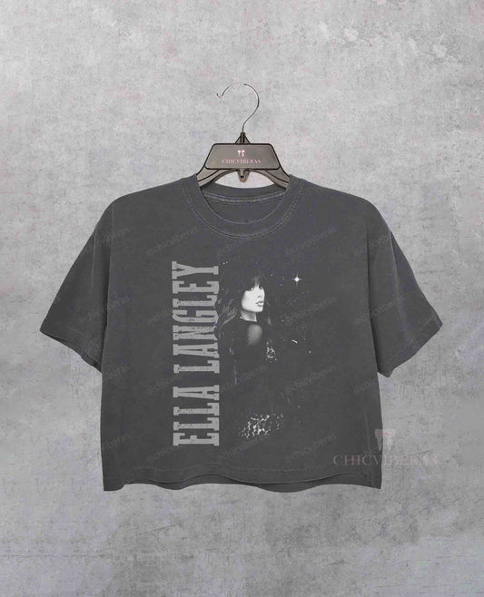 Ella Langley Country Music Crop Shirt