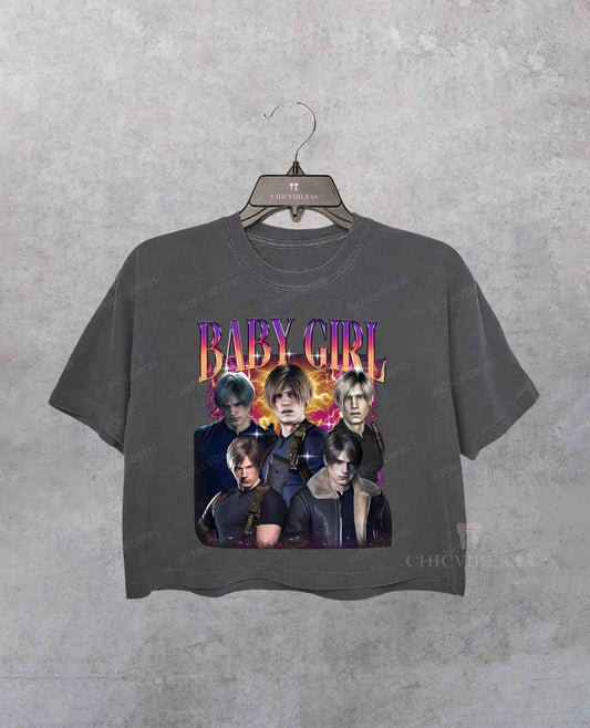 Limited Leon Kennedy Resident Evil Requiem Crop Shirt