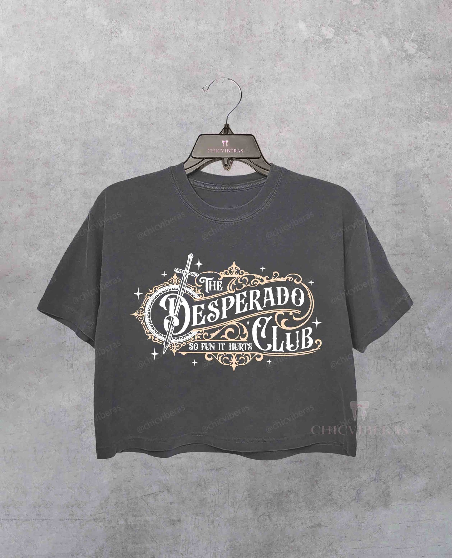 The Desperado Club New Achievement Carl Crop Shirt