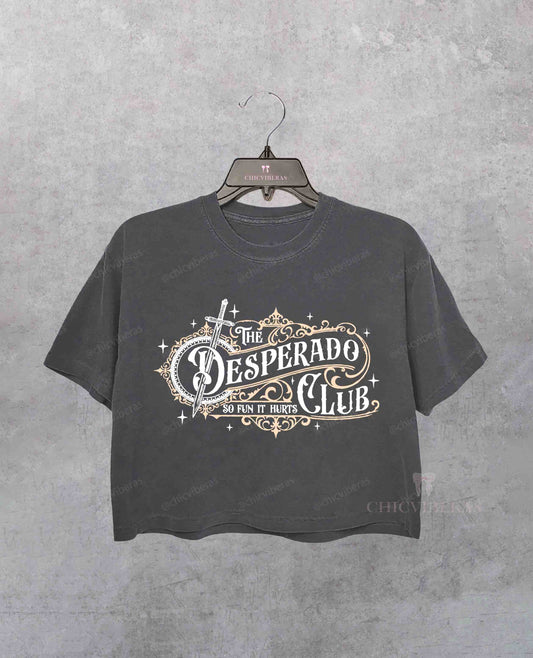 The Desperado Club New Achievement Carl Crop Shirt