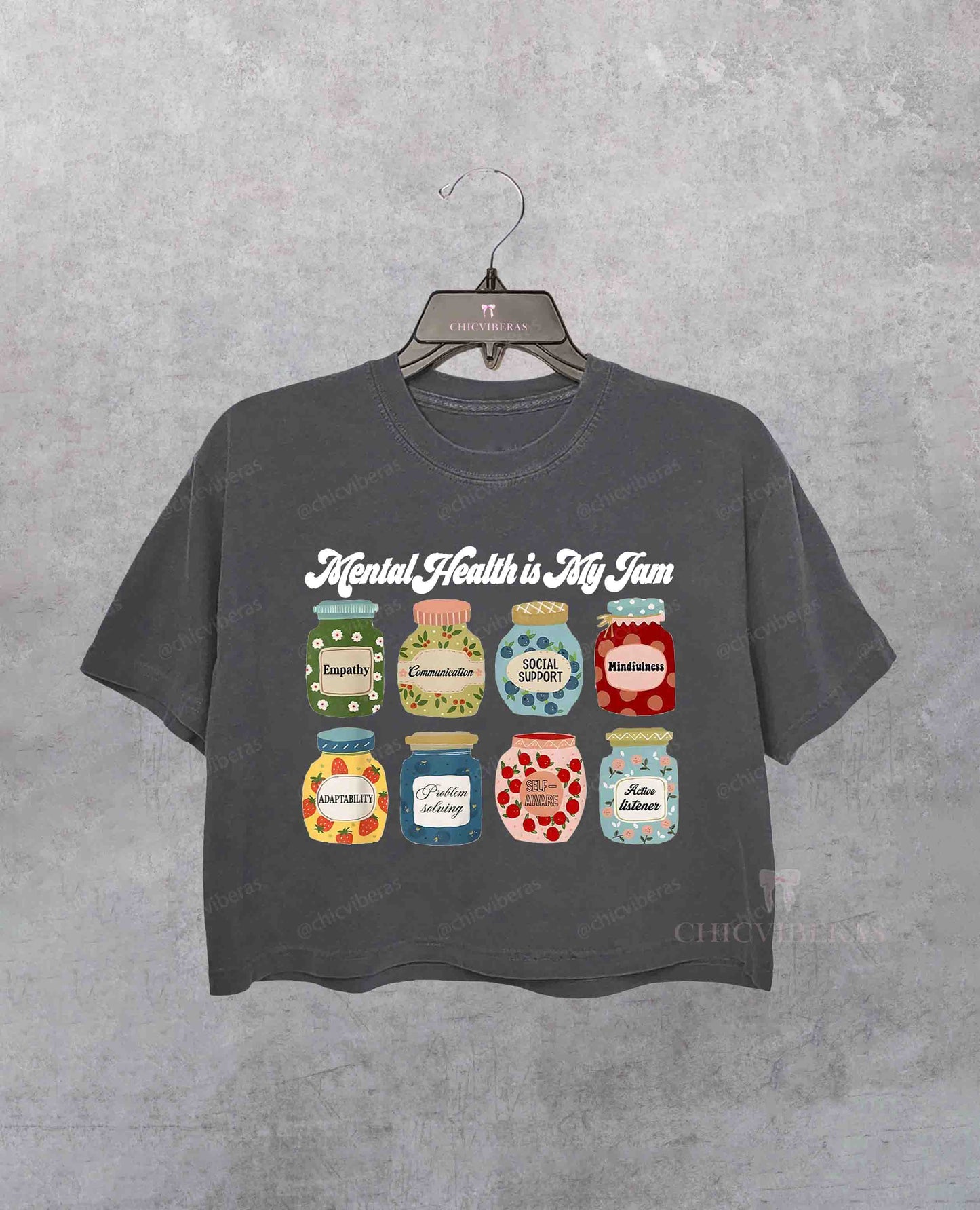 Mental Health Awareness Crop Shirt