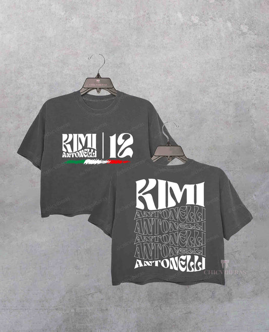 Kimi F1 Race Day Crop Shirt
