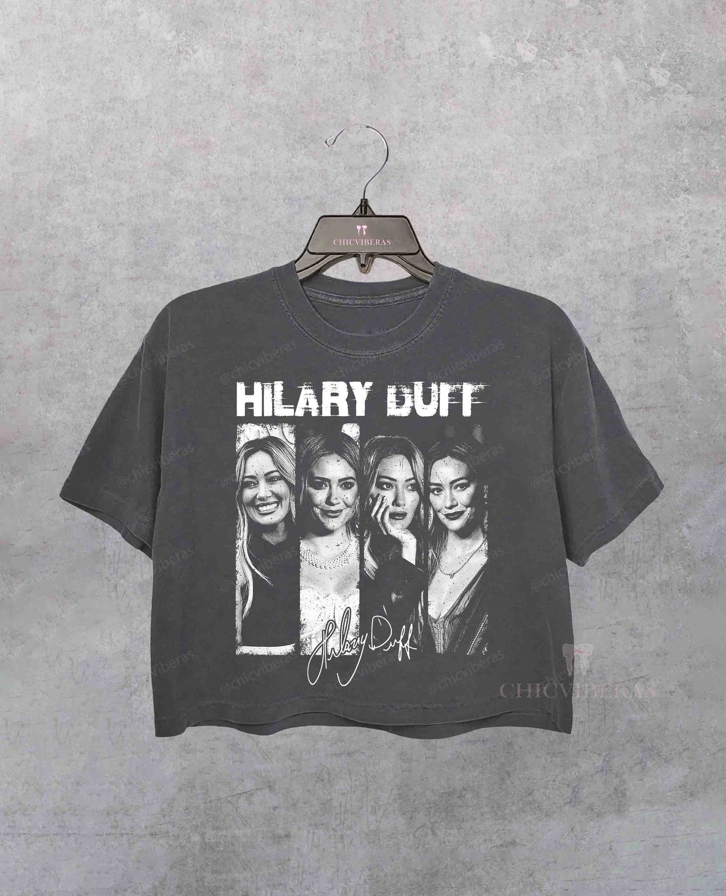 Hilary Duff Shirt Vintage 90s Crop Shirt
