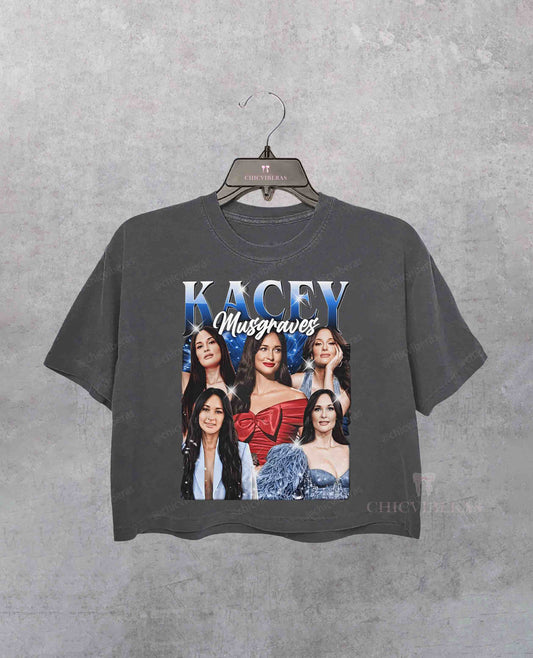 Vintage Kacey Musgraves Crop Shirt