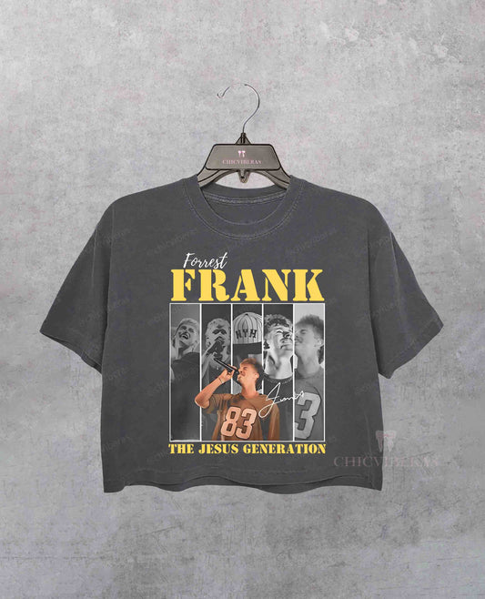 Forrest Frank Jesus Generation Tour Inspired Crop Shirt
