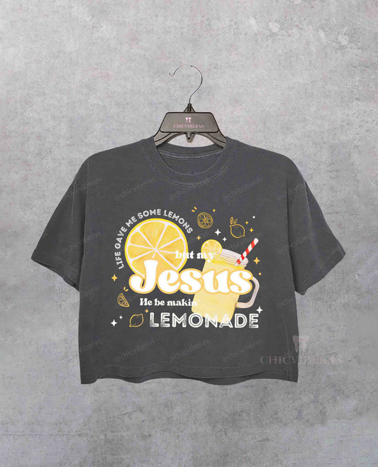 Life Gave Me Some Lemons Crop Shirt