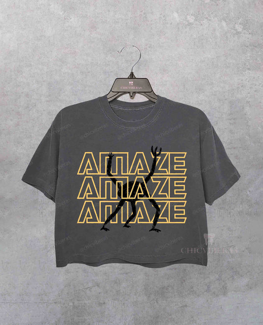 Project Hail Mary Rocky Inspired SciFi Crop Shirt