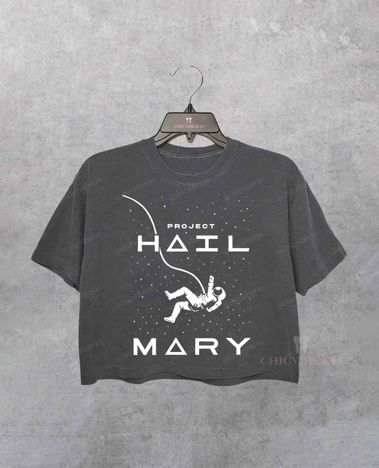 Project Hail Mary Rocky Astronaut Space Crop Shirt