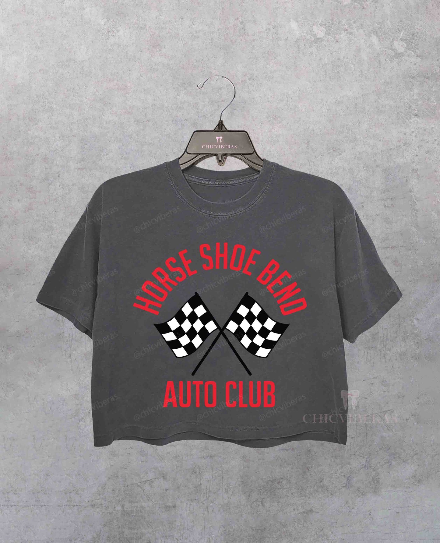 Project Hail Mary Horse Shoe Bend Auto Club Crop Shirt