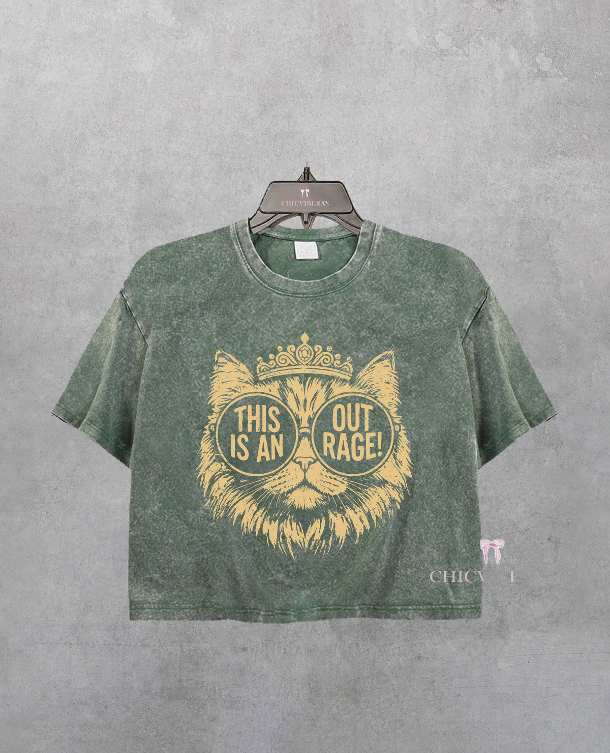 This is an OUTRAGE Dungeon Crawler Carl Crop Shirt