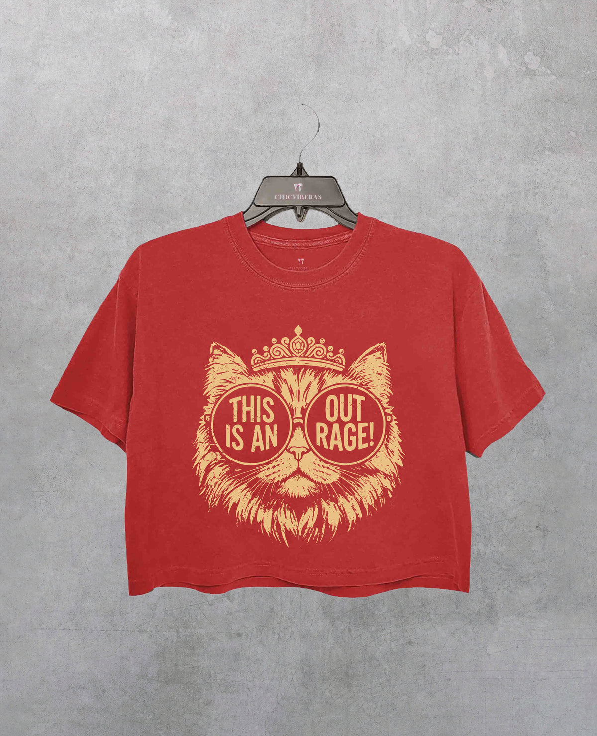 This is an OUTRAGE Dungeon Crawler Carl Crop Shirt
