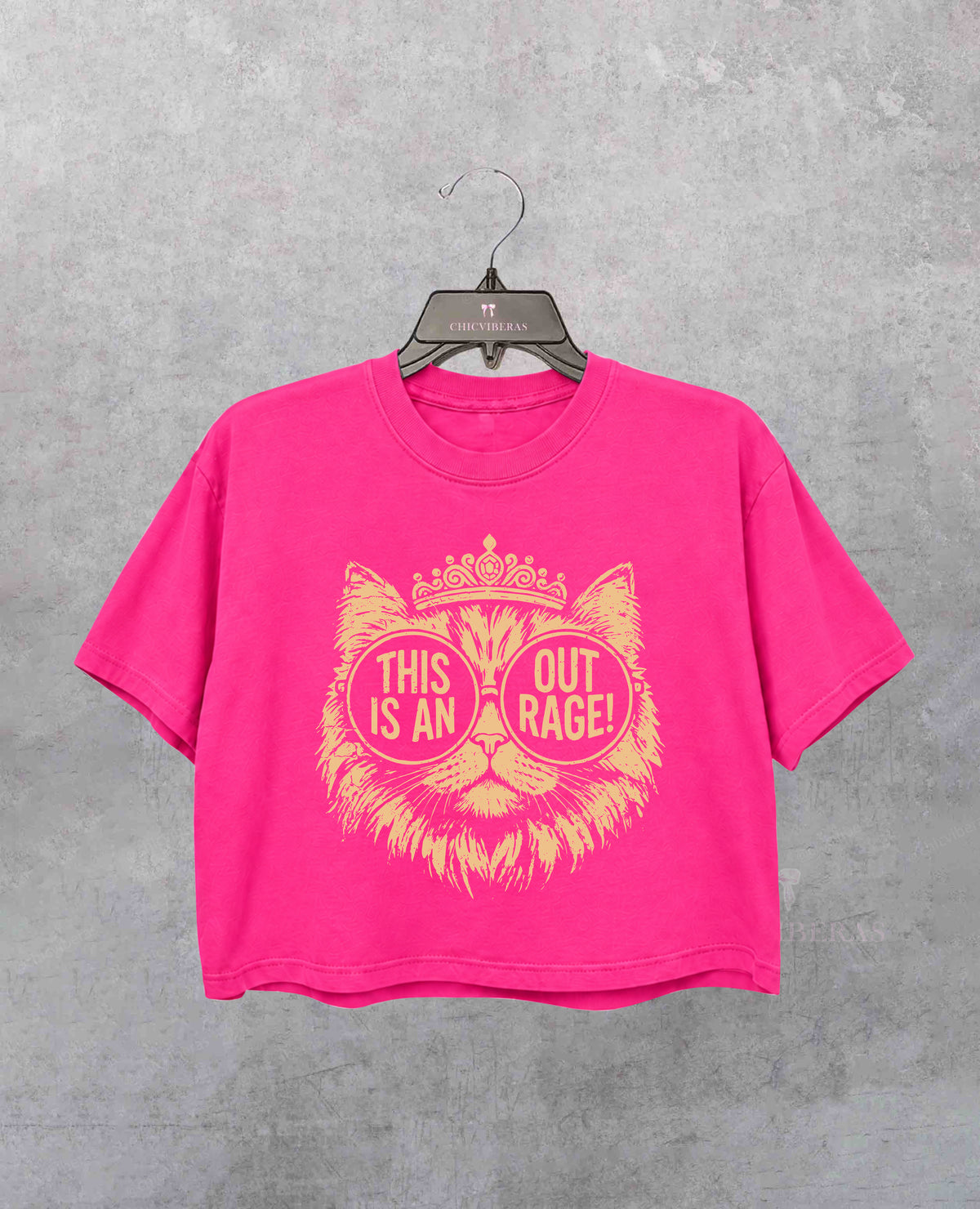 This is an OUTRAGE Dungeon Crawler Carl Crop Shirt