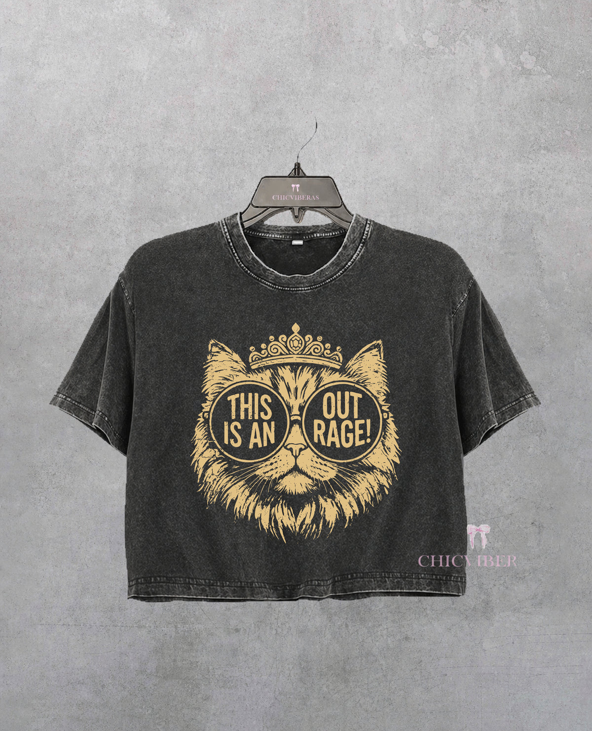 This is an OUTRAGE Dungeon Crawler Carl Crop Shirt