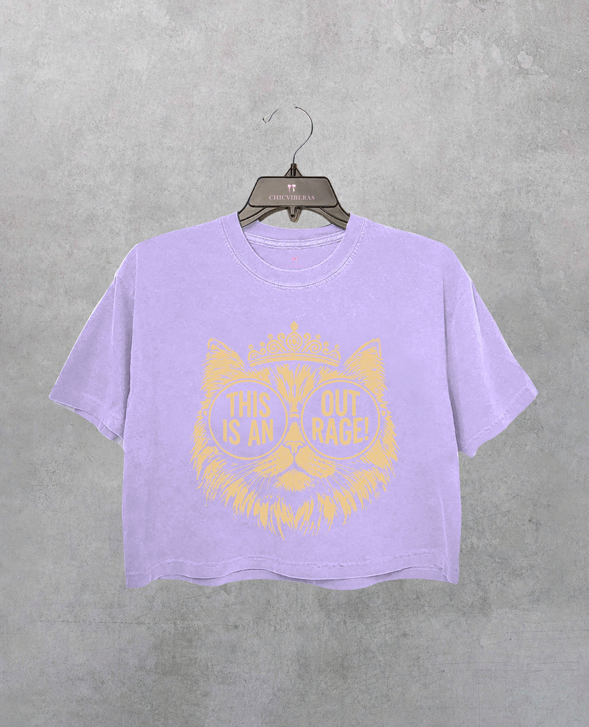 This is an OUTRAGE Dungeon Crawler Carl Crop Shirt
