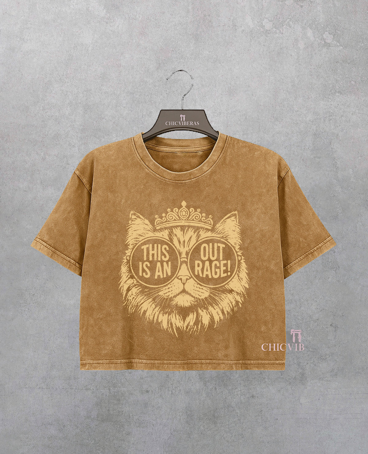 This is an OUTRAGE Dungeon Crawler Carl Crop Shirt
