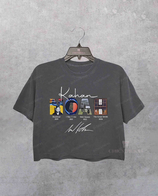 Noah Kahan Album Era Tour Crop Shirt
