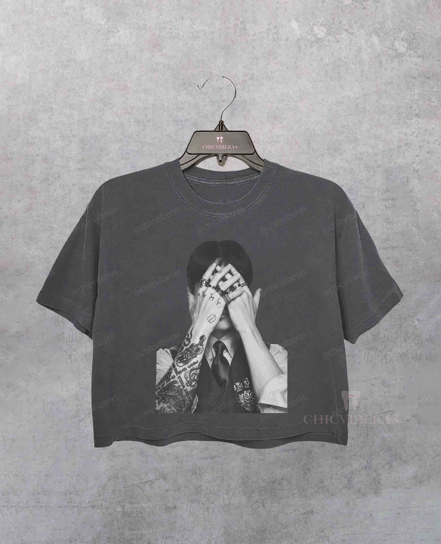 Jungkook Music Kpop Crop Shirt