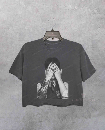 Jungkook Music Kpop Crop Shirt