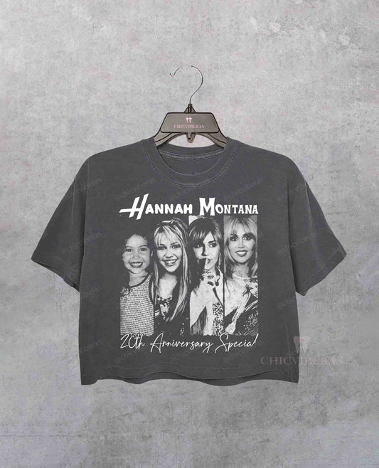 Hannah Montana 20th Anniversary Special Crop Shirt