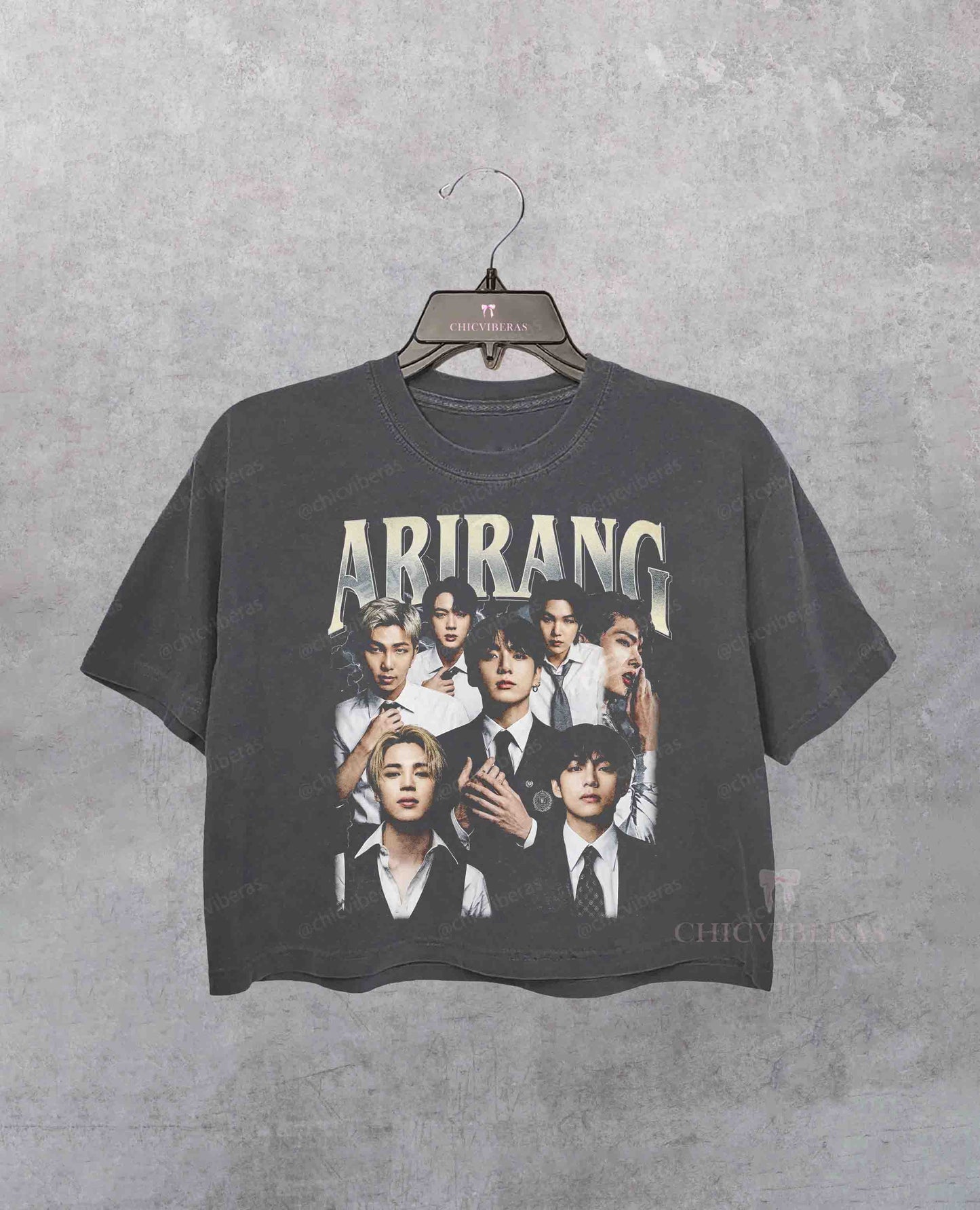 BTS World Tour 2026 Crop Shirt