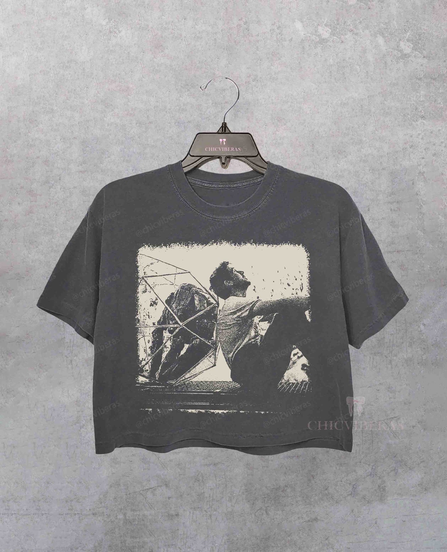 Project Hail Mary Vintage Rocky and Ryland Grace Crop Shirt