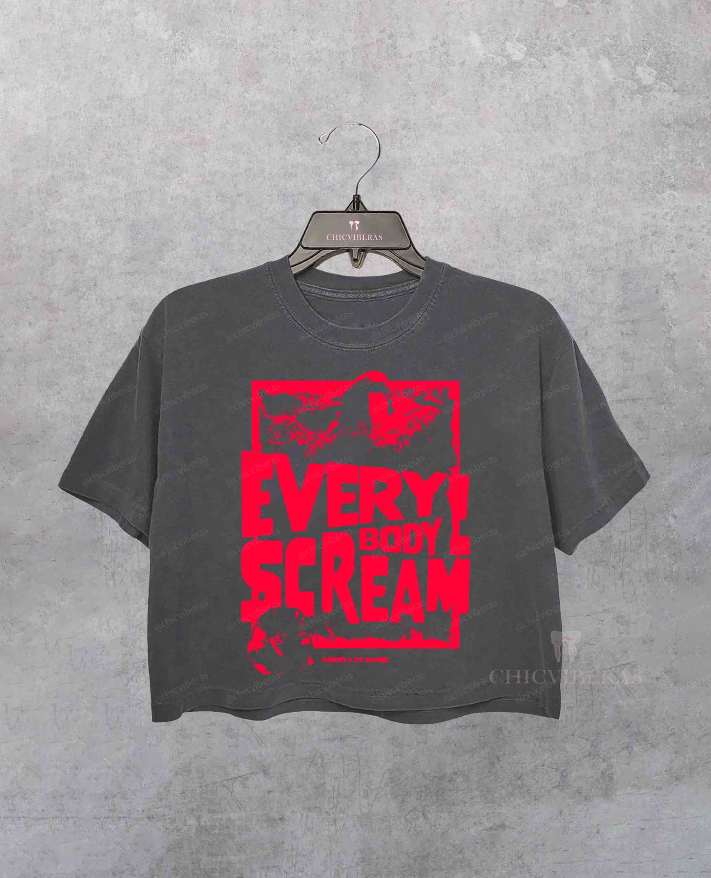 Florence + The Machine Everybody Scream Crop Shirt