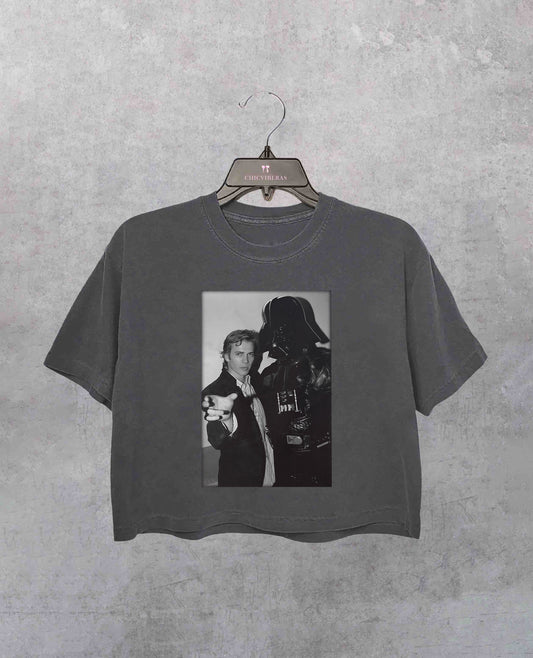 Hayden Christensen Darth Vader Crop Shirt