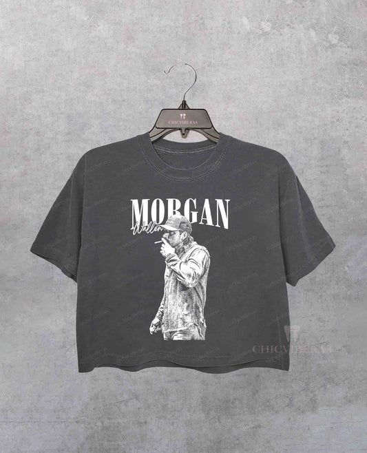 Wallen Country Music Crop Shirt