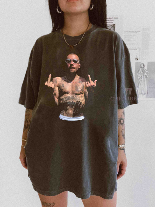 Bieber Middle Finger Tee