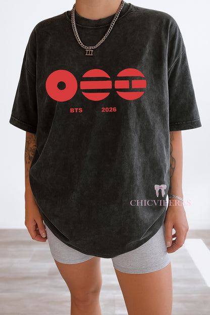 Limited BTS Kpop Tour Tee