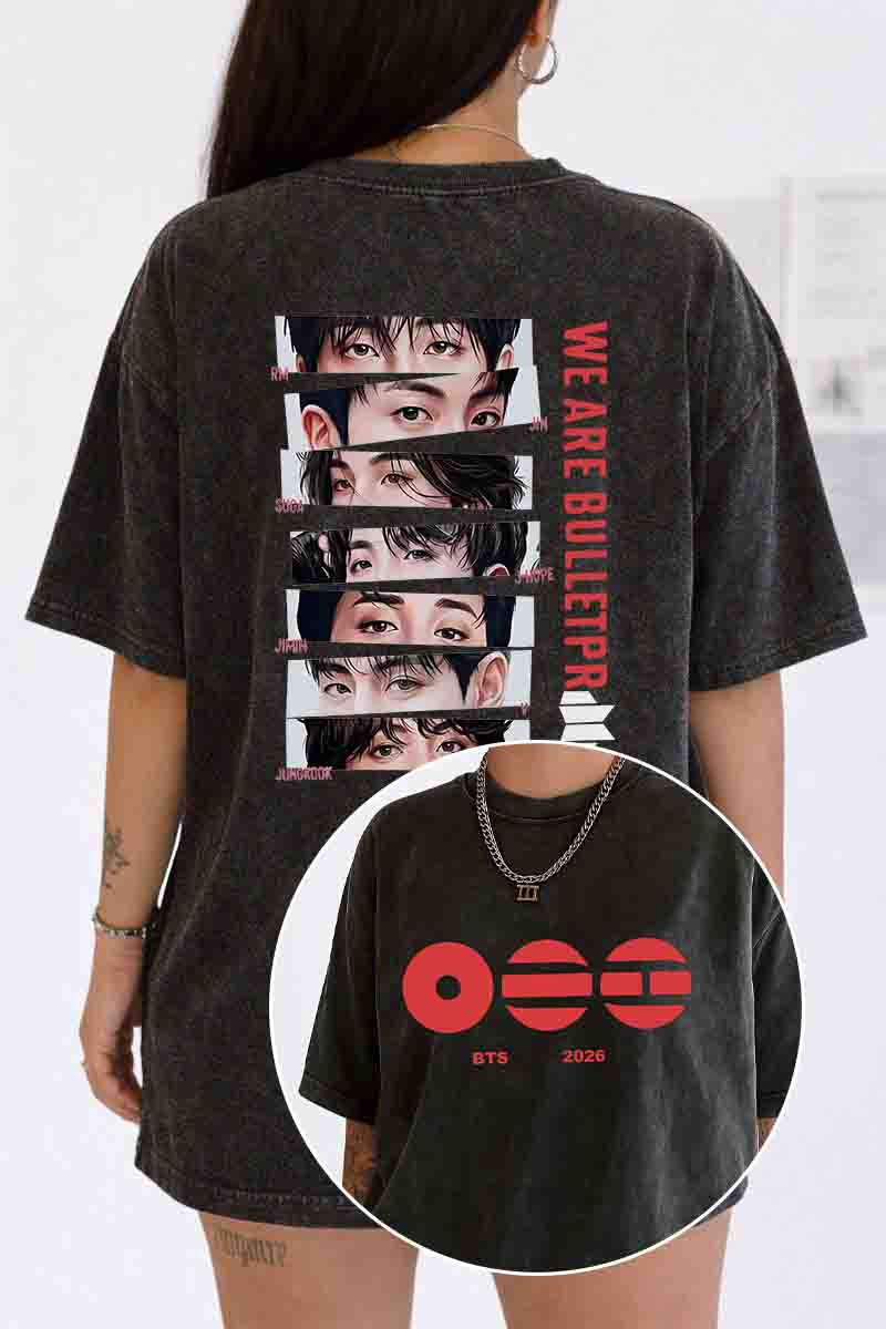 Limited BTS Kpop Tour Tee
