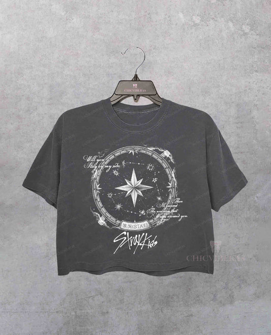 Stray Kids 8th Anniversary Crop Shirt