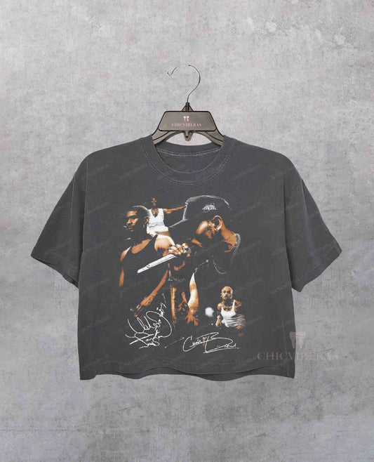 Chris Brown Usher Raymond RnB Tour 2026 Crop Shirt