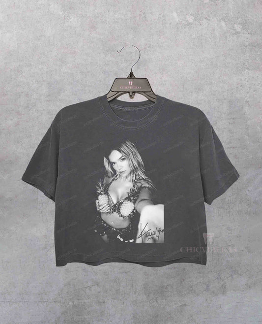 Karol G Tropicoqueta Latin Music Crop Shirt