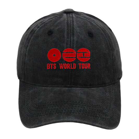 BTS World Tour Washed Cotton Hat
