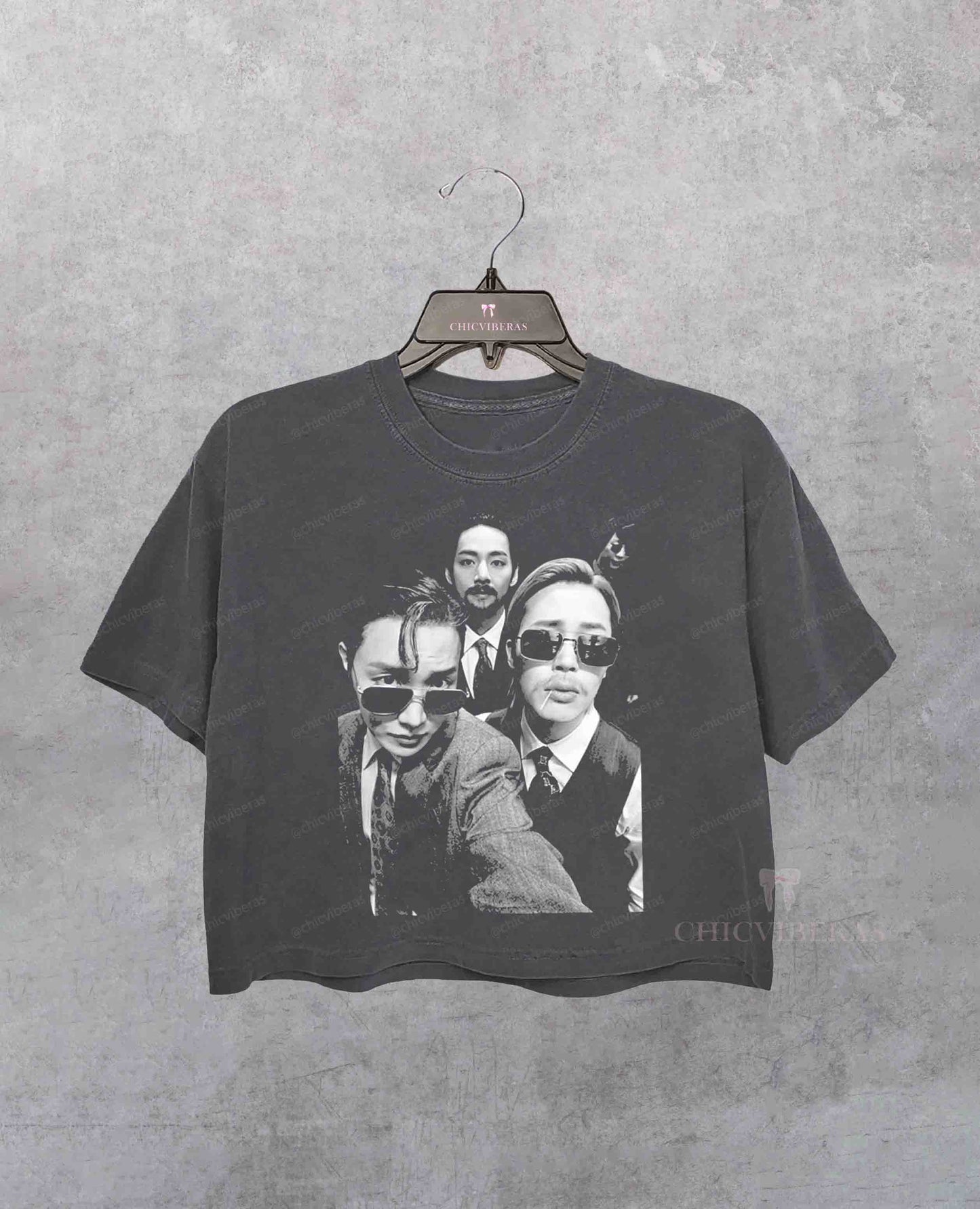 2.0 B.T.S Tour Arirang Vintage Crop Shirt