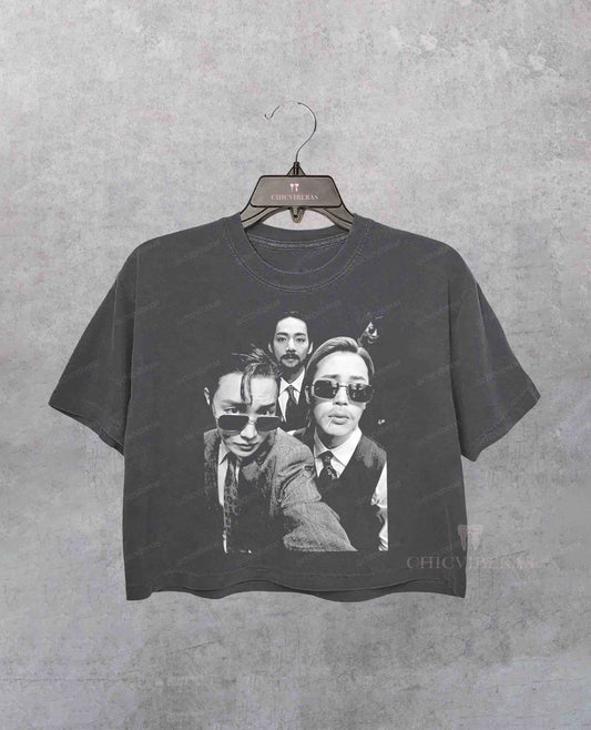 2.0 B.T.S Tour Arirang Vintage Crop Shirt