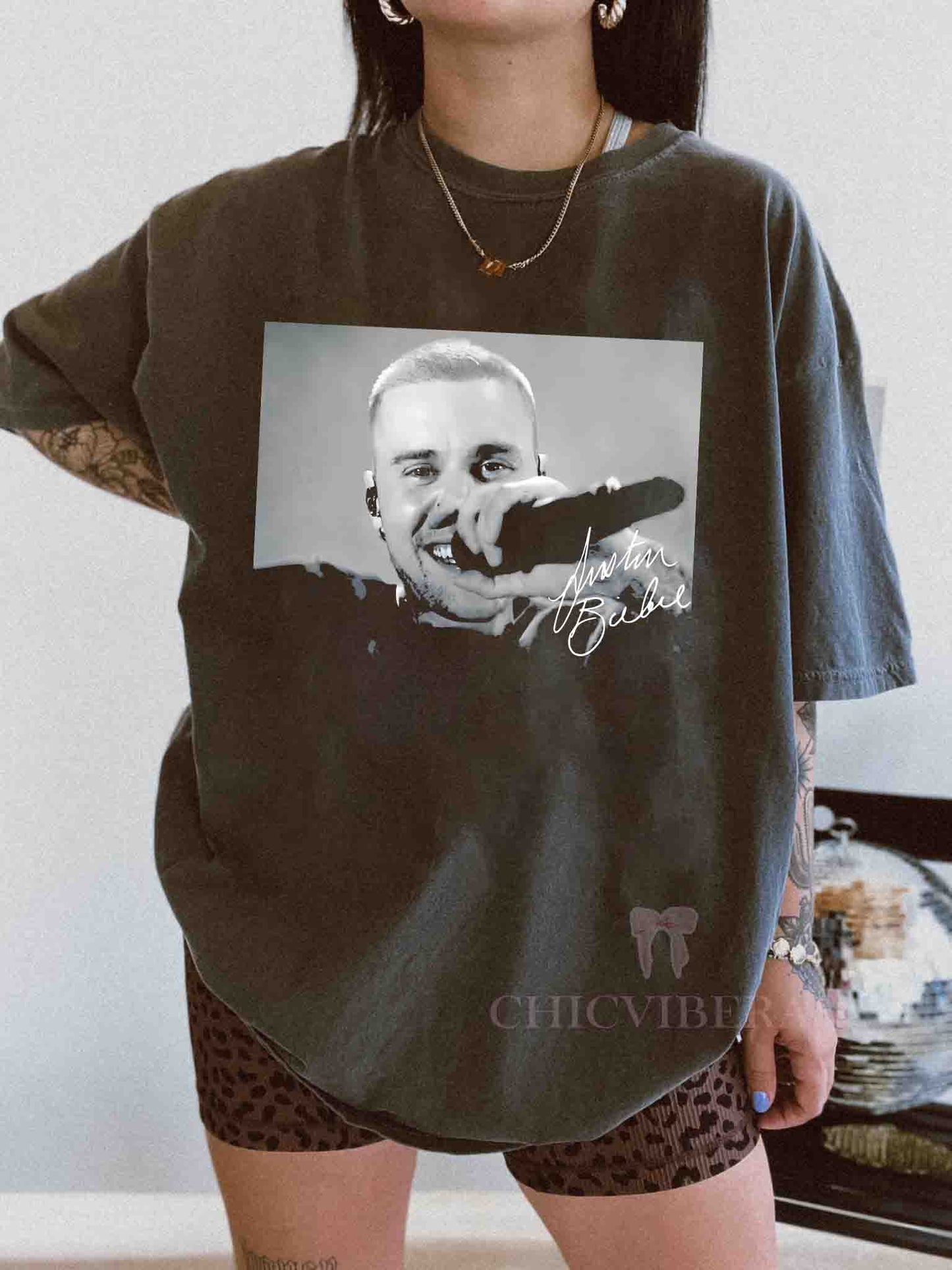 Bieberchella Justin Bieber Coachella Concert Tee