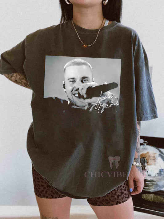Bieberchella Justin Bieber Coachella Concert Tee