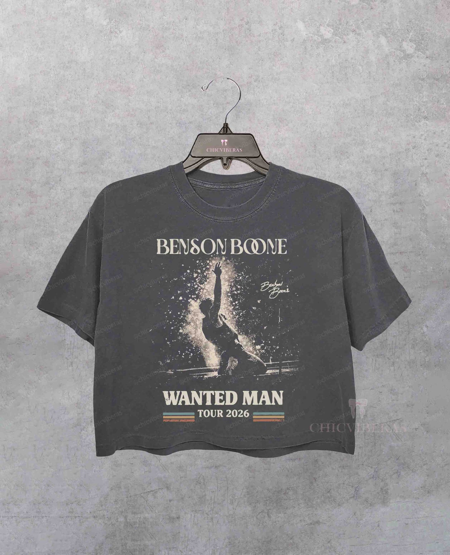 Benson Wanted Man Tour 2026 Concert Crop Shirt