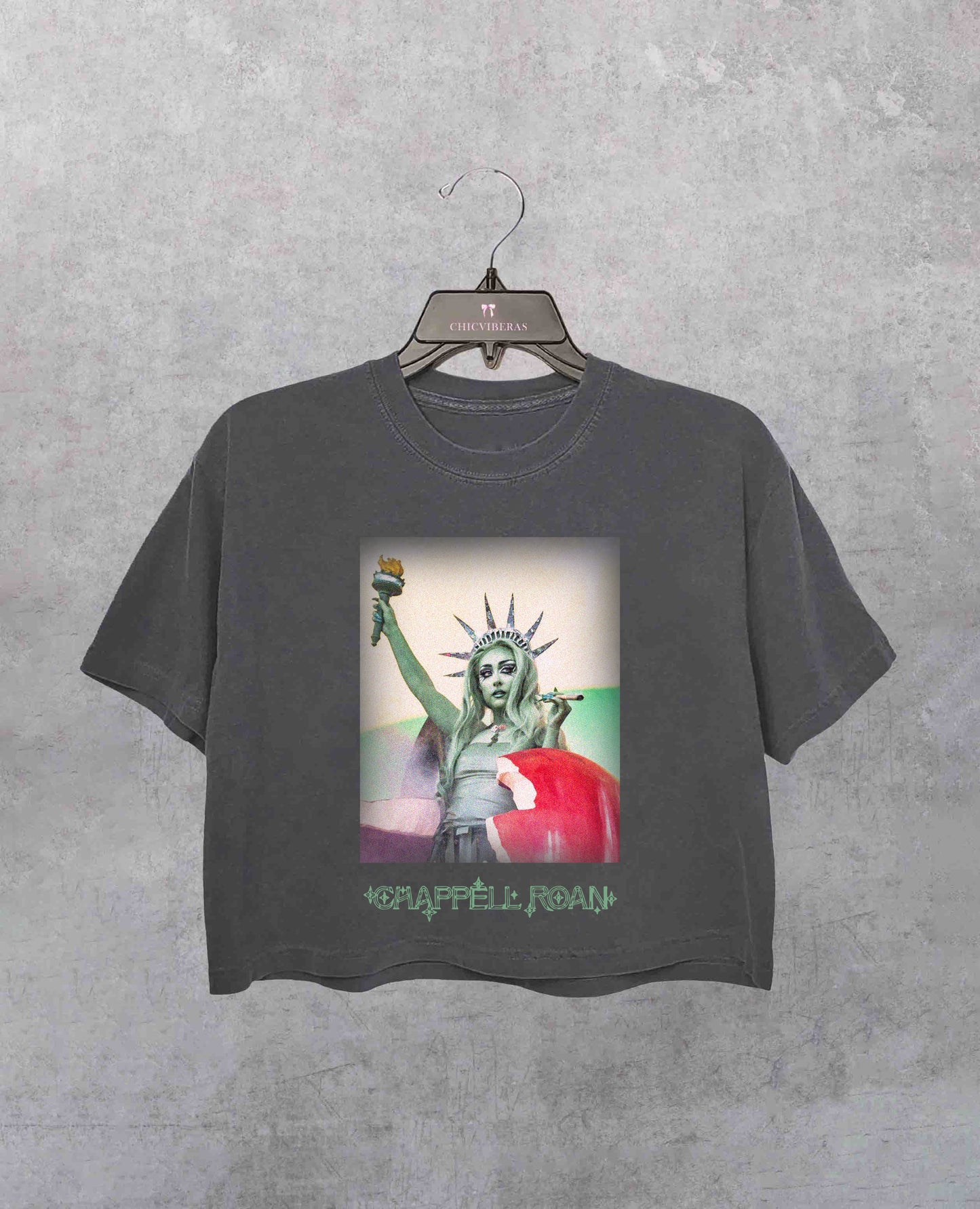 Chappell Roan The Statue Of Lesbianism Crop Shirt