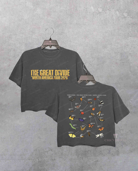 NK The Great Divide Tour 2026 Crop Shirt