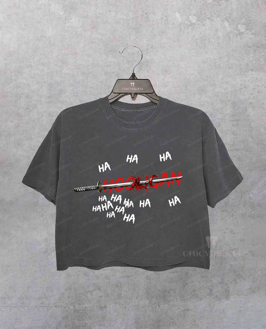 Bangtan Arirang Hooligan Cute Kpop Gang Crop Shirt