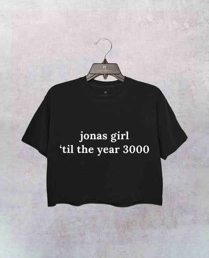 Jonas Girl Til Year 3000 Crop Shirt