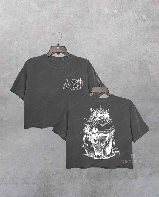 The Desperado Club Mama needs a night off Crop Shirt