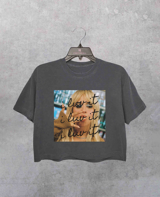 Camila Cabello I LUV IT Tour Crop Shirt