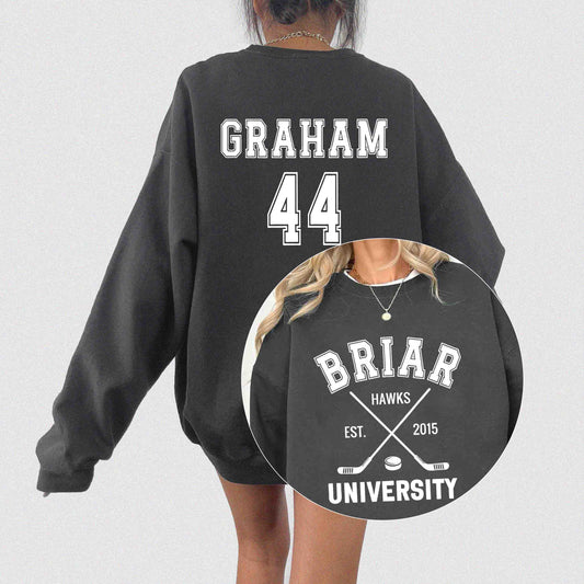 Briar Hockey Off-Campus Hockey Romance Crewneck