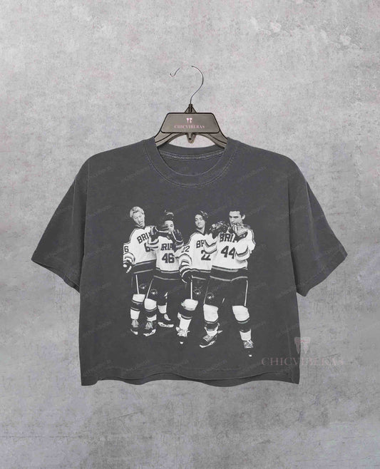 Briar Hockey Off-Campus Crop Shirt