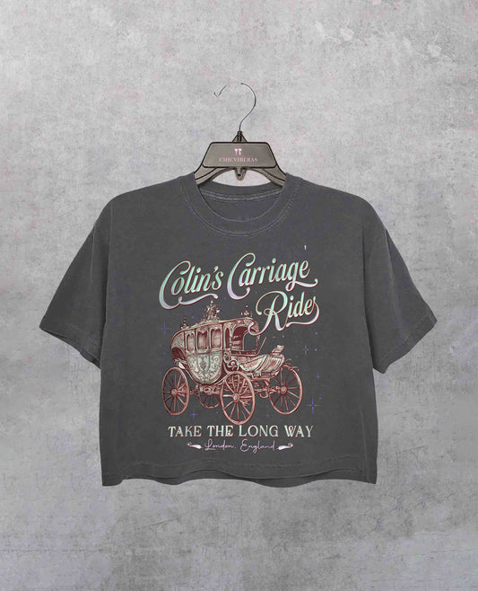 Colin Bridgerton's Carriage Rides Crop Shirt